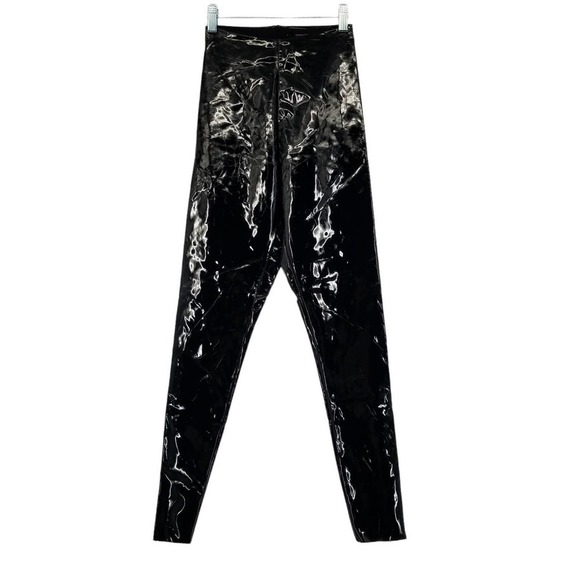Commando Faux Patent Leather Leggings in Black Size Small NEW WITH TAGS - Picture 3 of 6